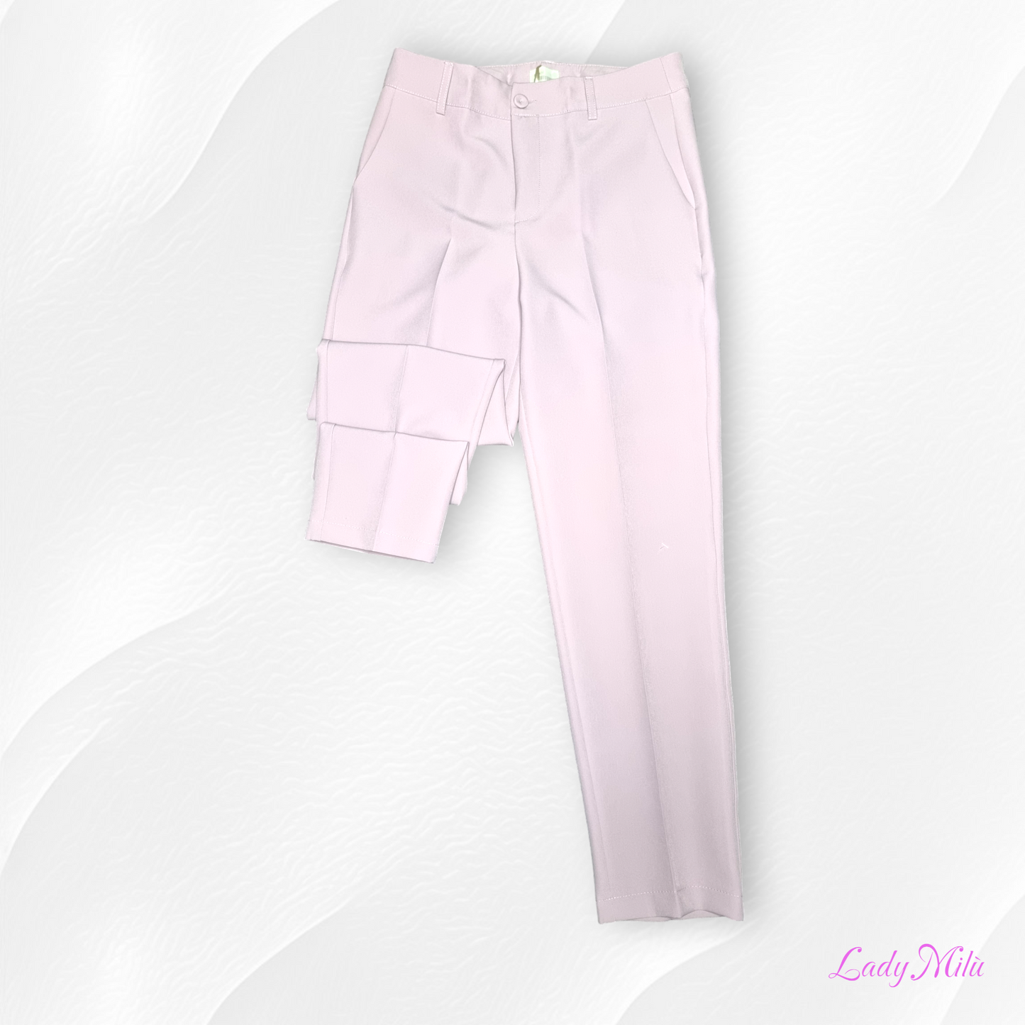 Pantalone rosa cipria