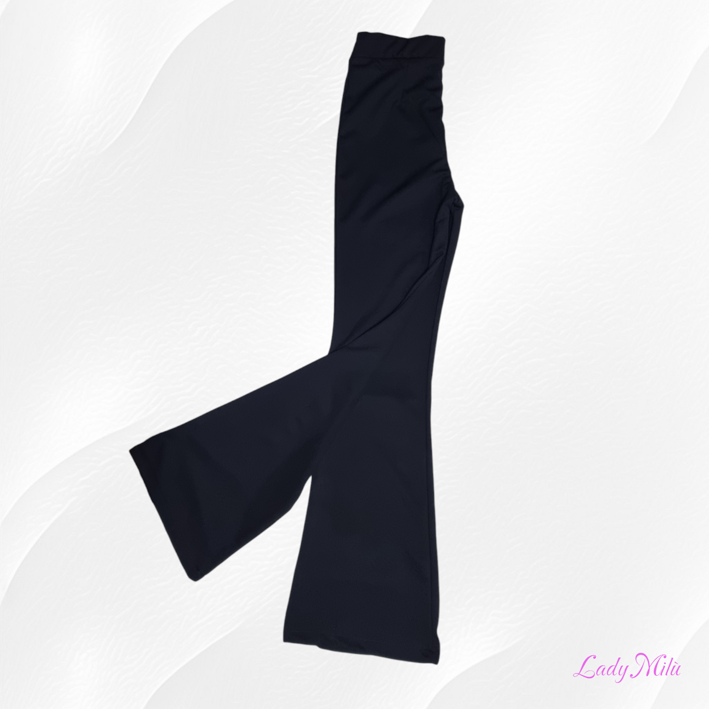 Pantalone nero zampa