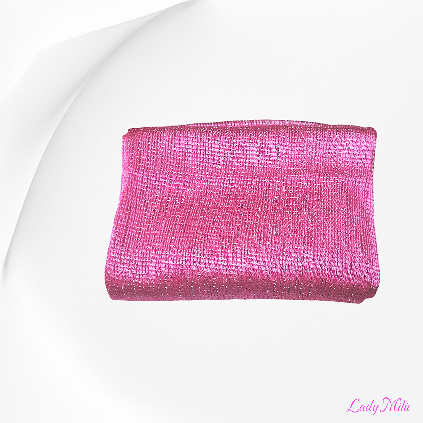 Pashmina laminata fucsia
