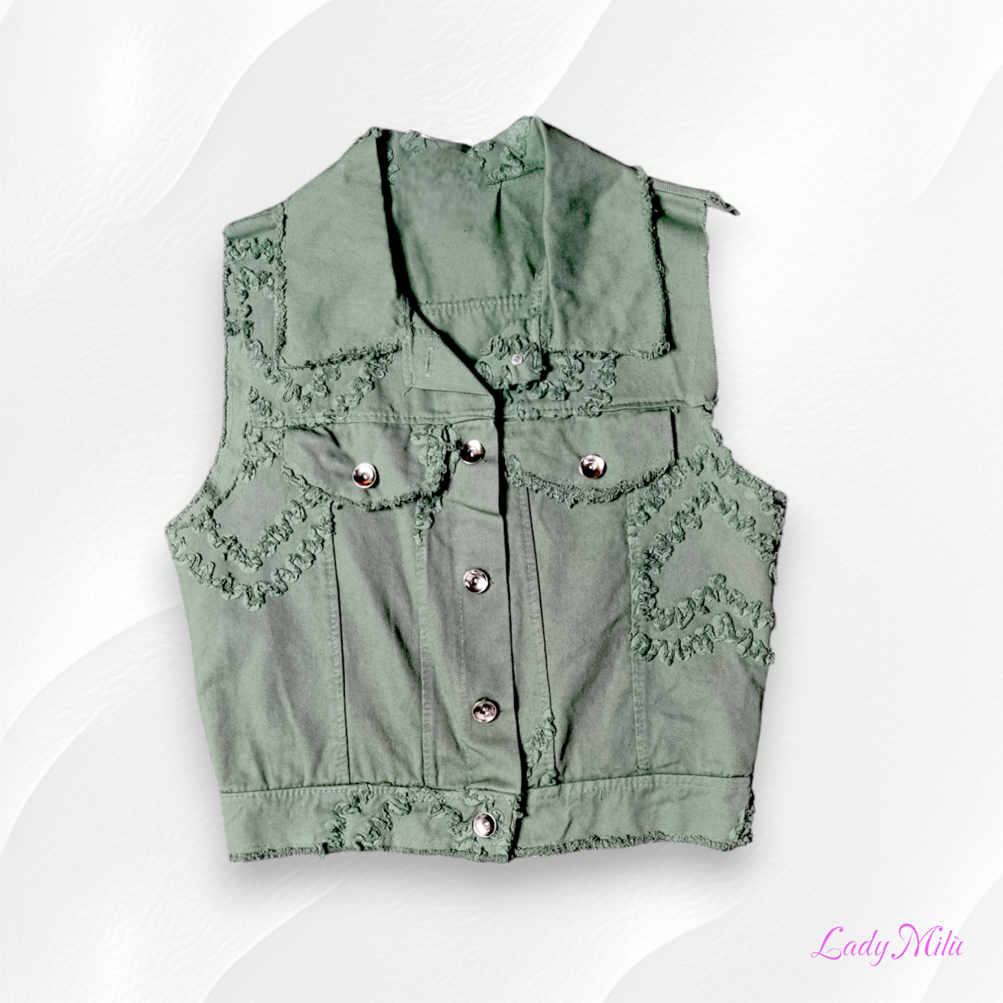 Smanicato verde militare