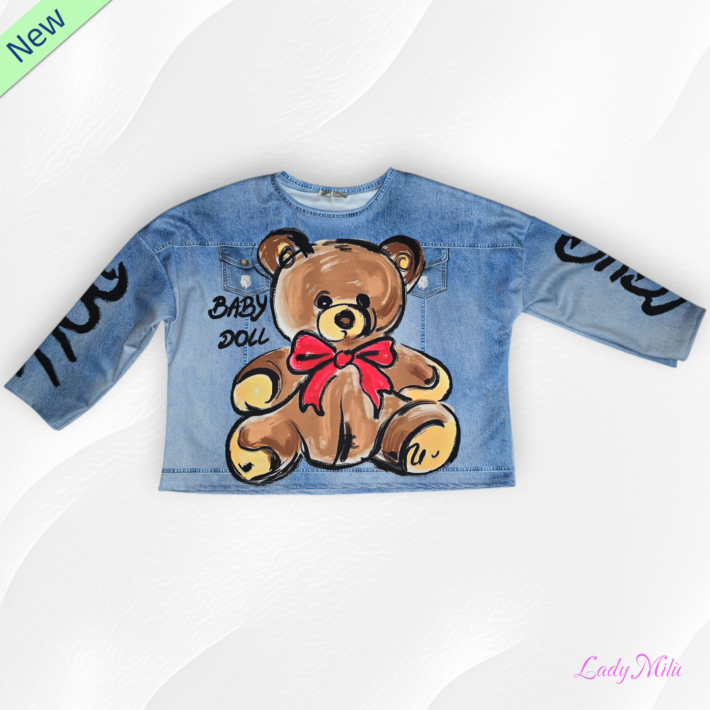 Blusa denim TEDDY