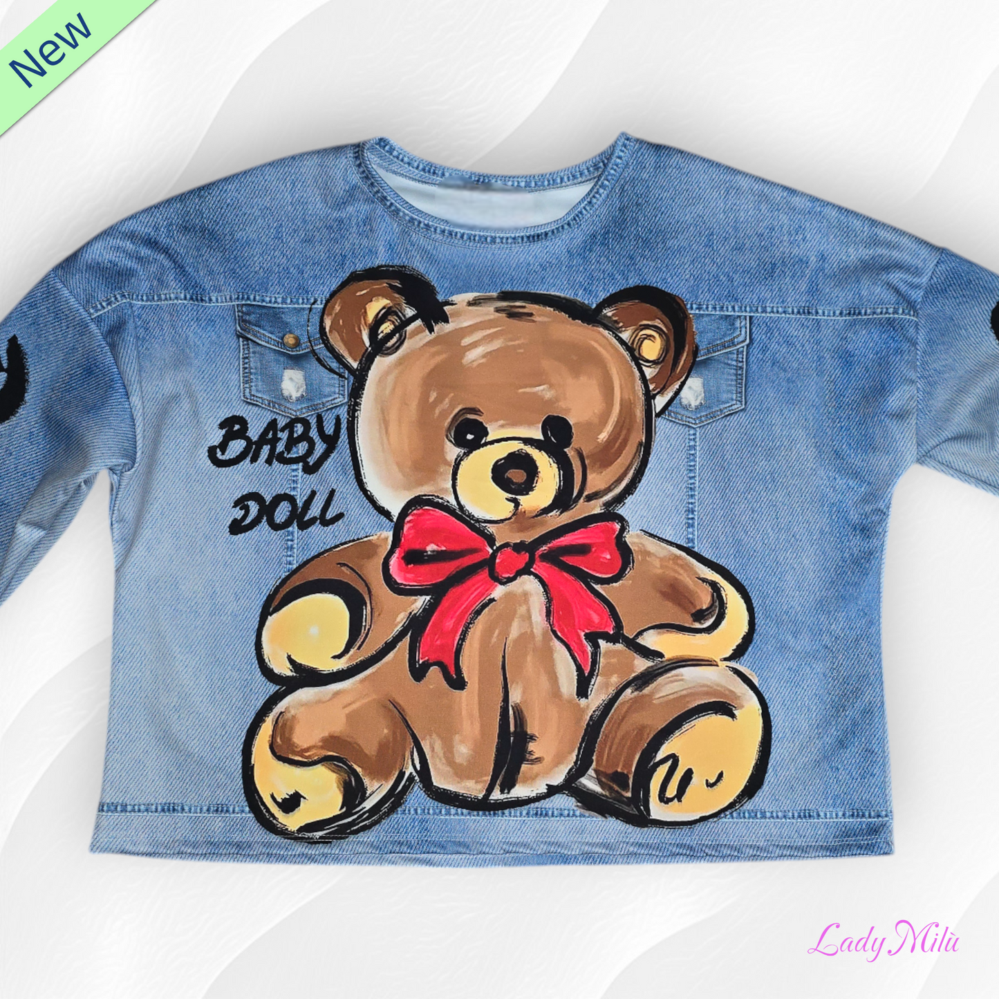 Blusa denim TEDDY