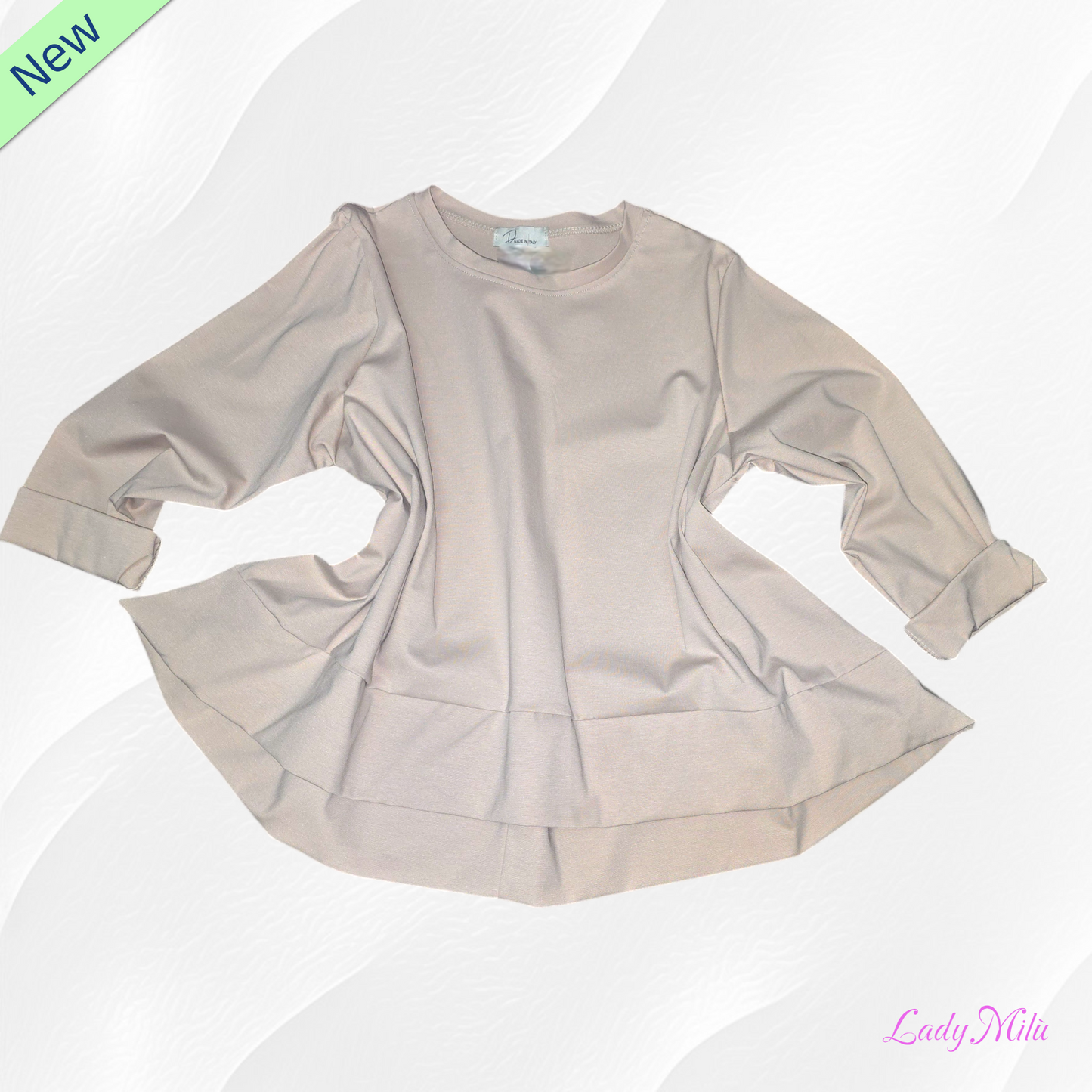 Completo casual beige