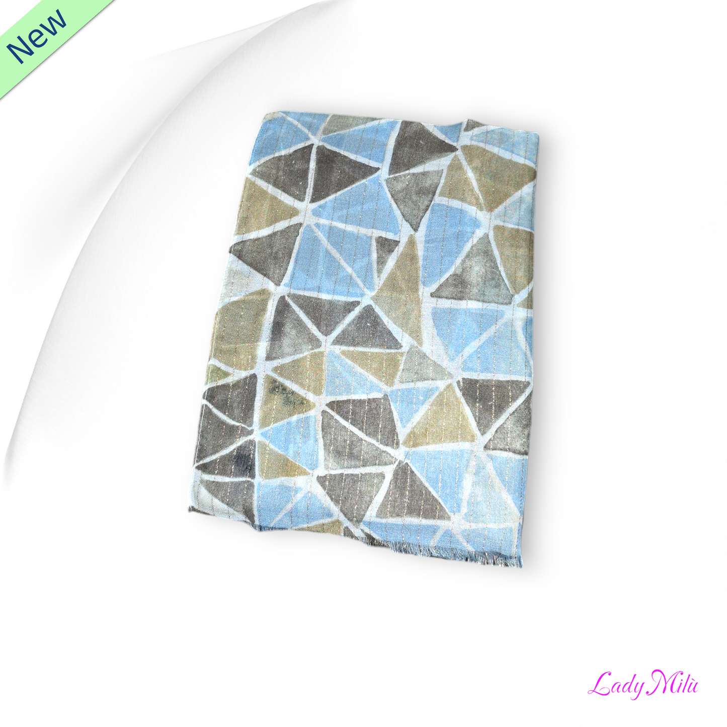 Pashmina effetto mosaico