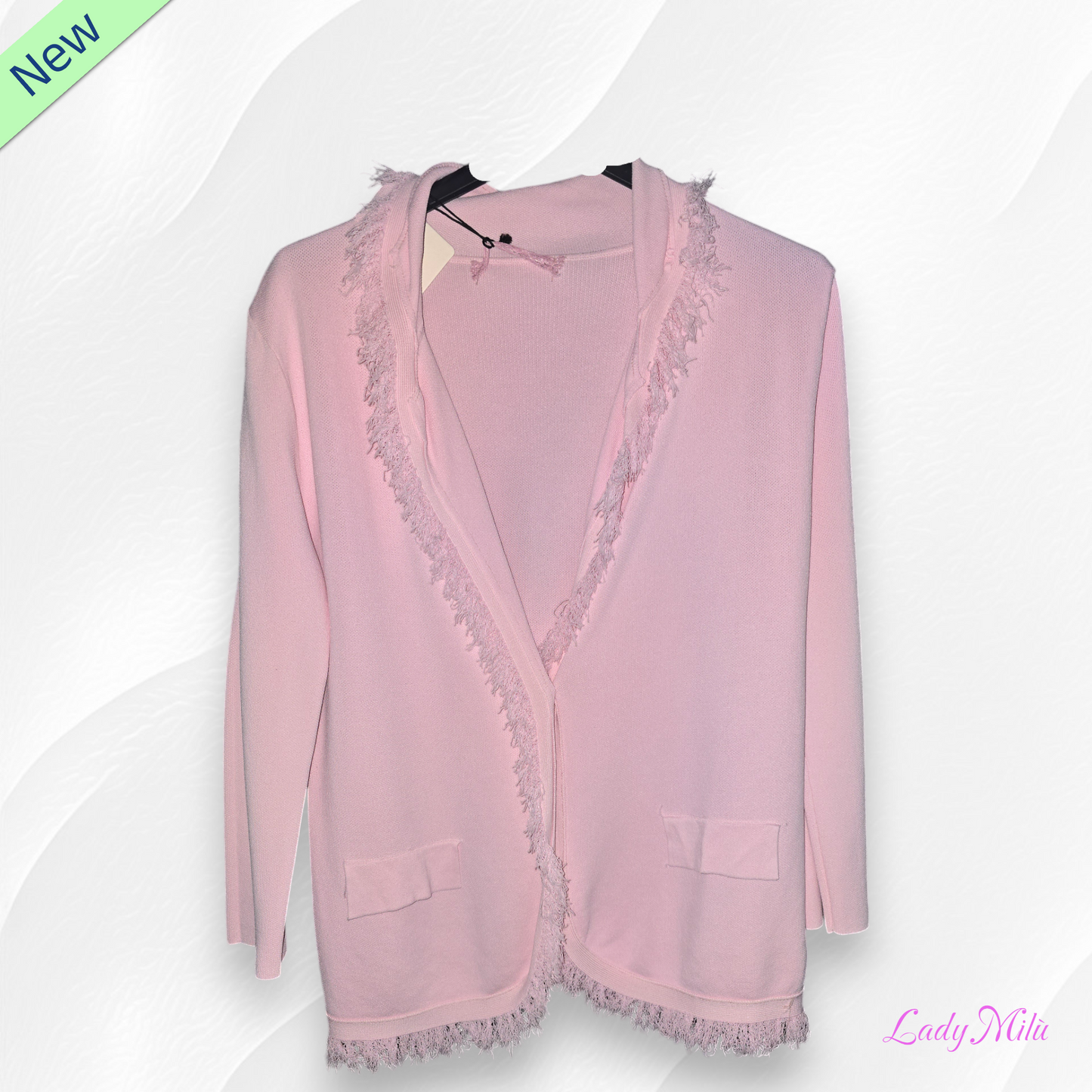 Giacca rosa chiara