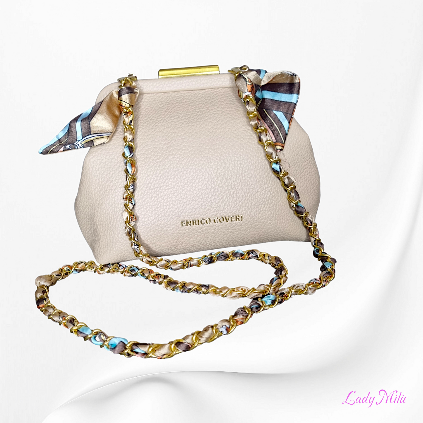 ENRICO COVERI Borsetta a tracolla beige