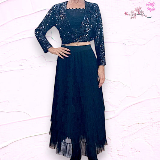 Outfit - Glamour in noir