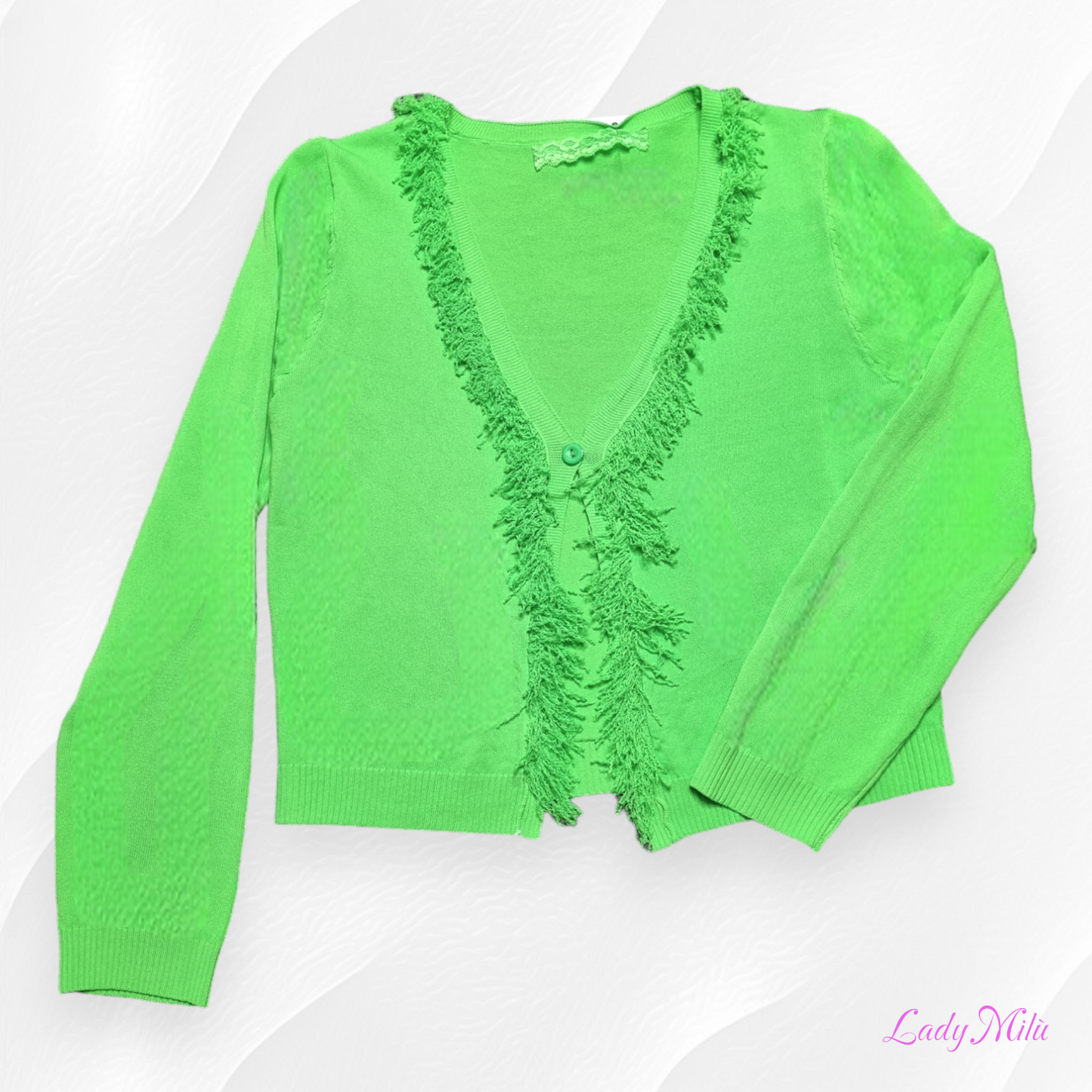 Maglia filo verde fluo