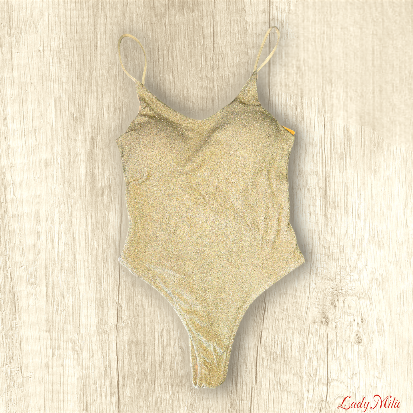 Body laminato oro elasticizzato