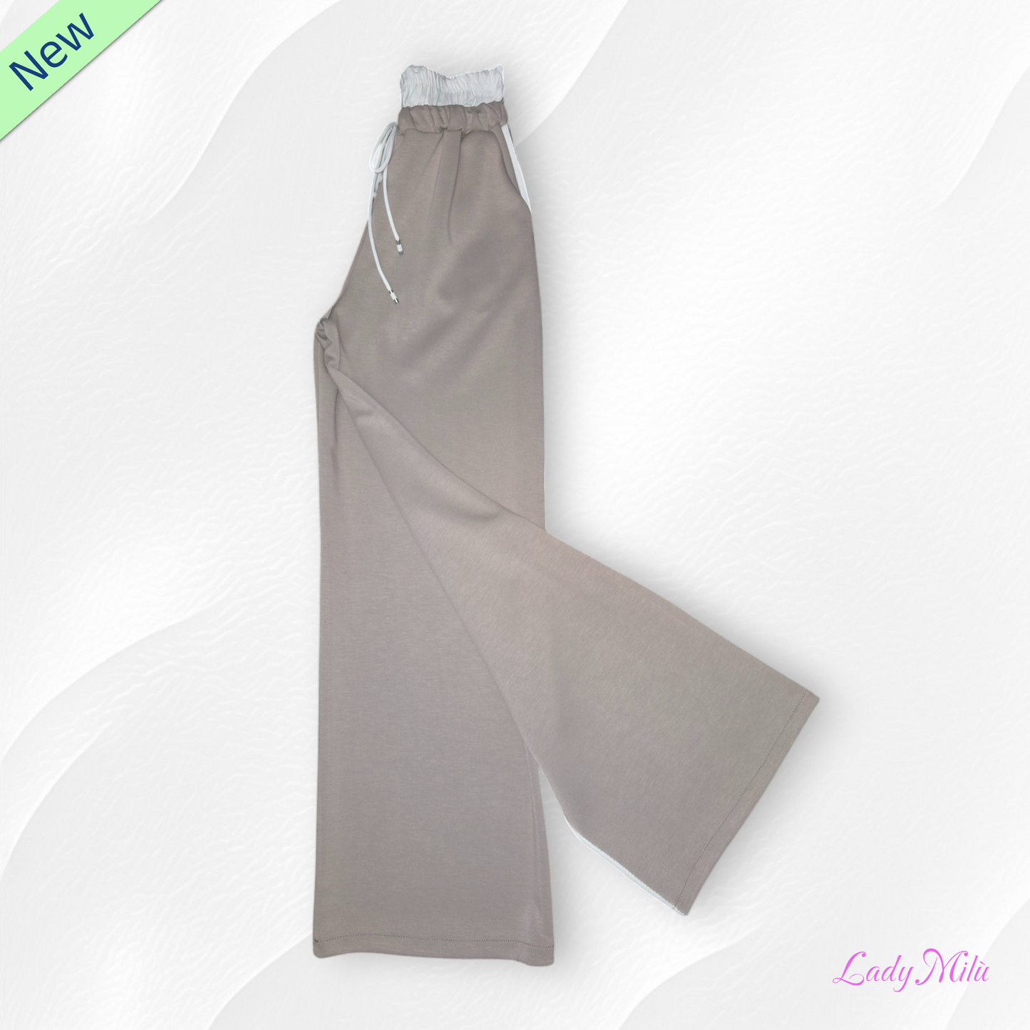 Completo bianco e tortora-VIC BEE