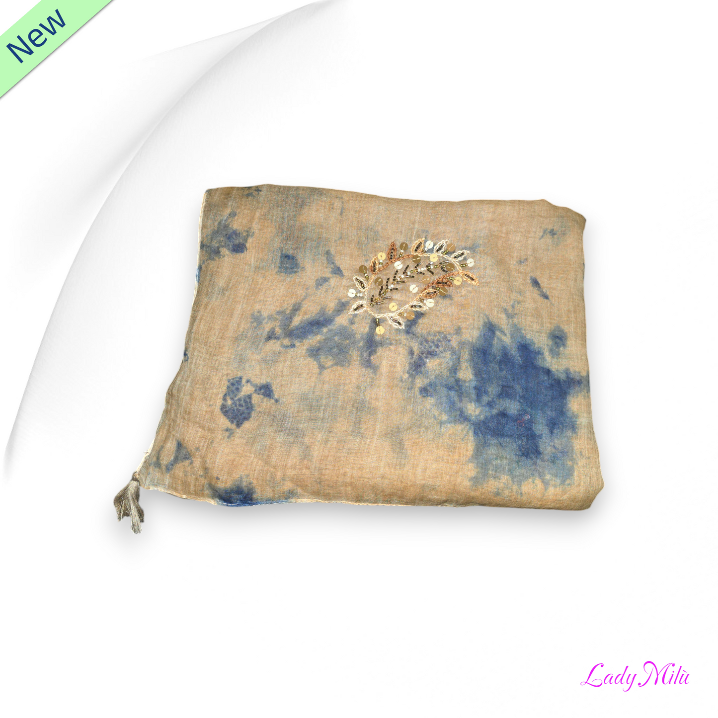 Pashmina  beige -ALEX MAX