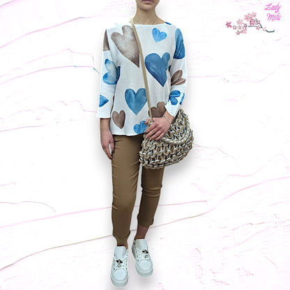 Outfit - Cognac e cuori