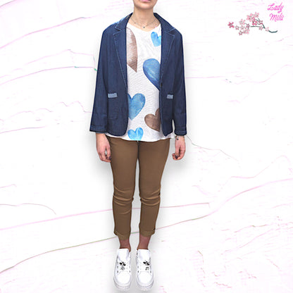 Outfit - Cognac e cuori