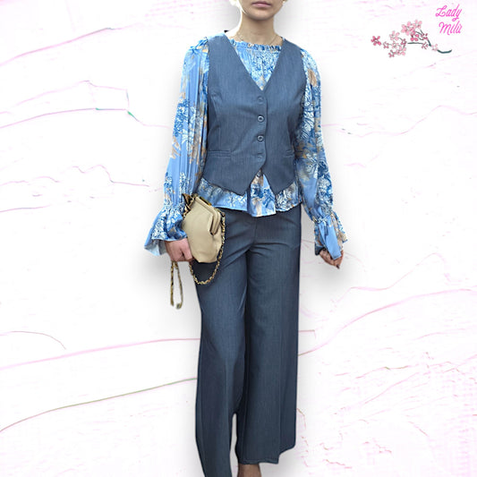 Outfit - Sfumature di azzurro
