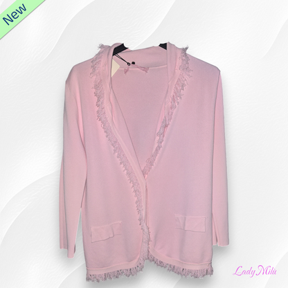 Giacca rosa chiara
