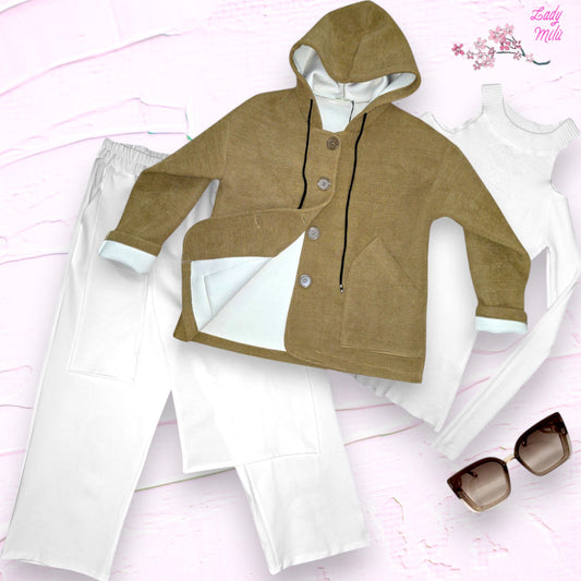 Outfit - Caramella toffee al  latte