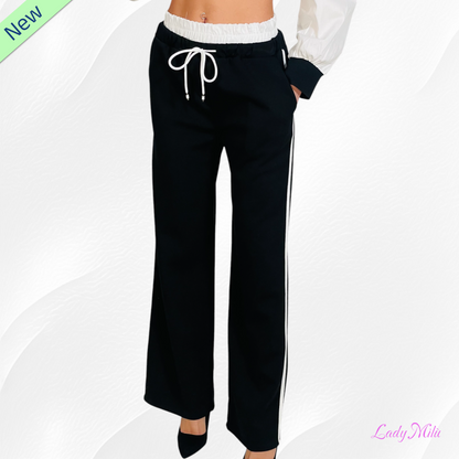 Completo bianco e nero -VIC BEE