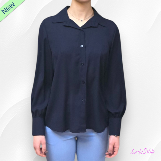 Camicia blu notte