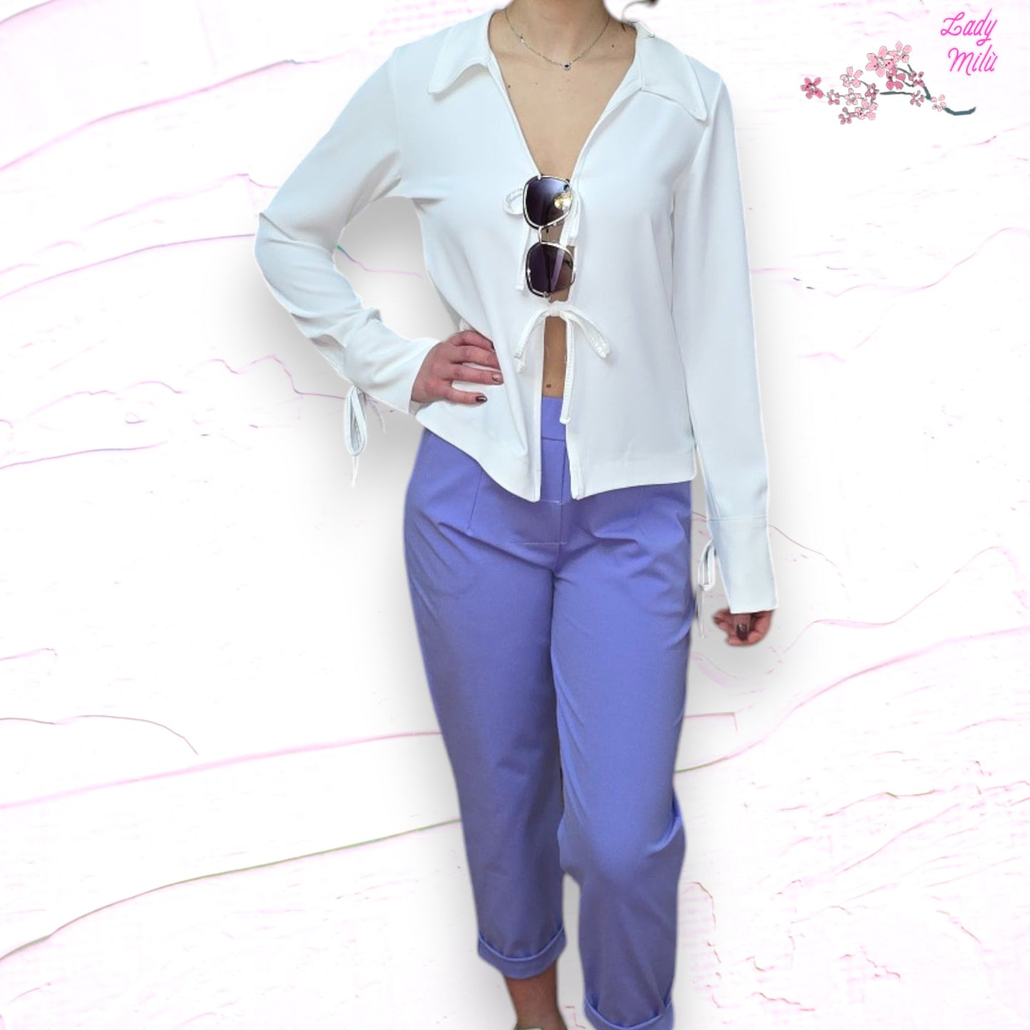 Outfit - Glicine in fiore