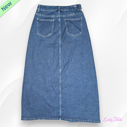 Gonna di jeans con brillantini