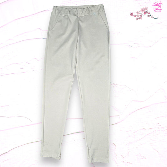 Pantalone  elasticizzato burro