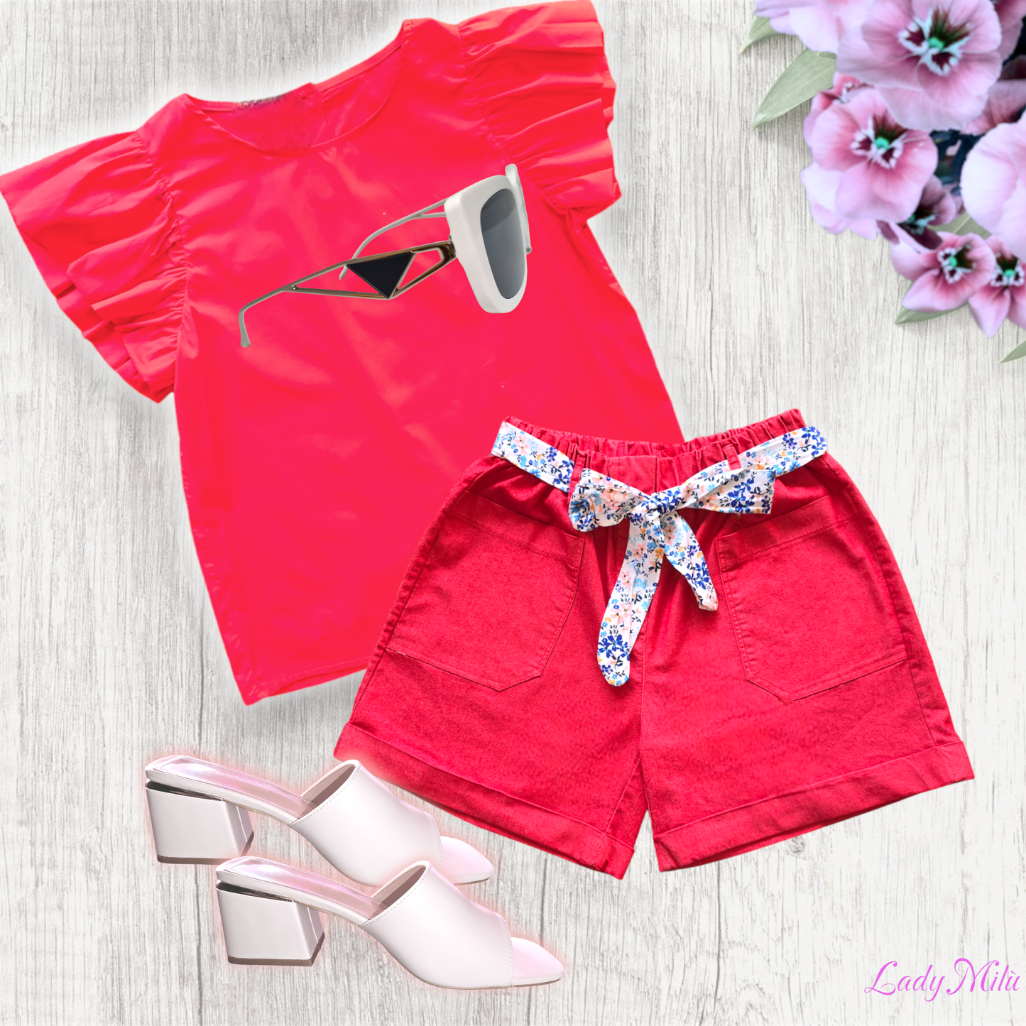 Outfit - Rosso ciliegia